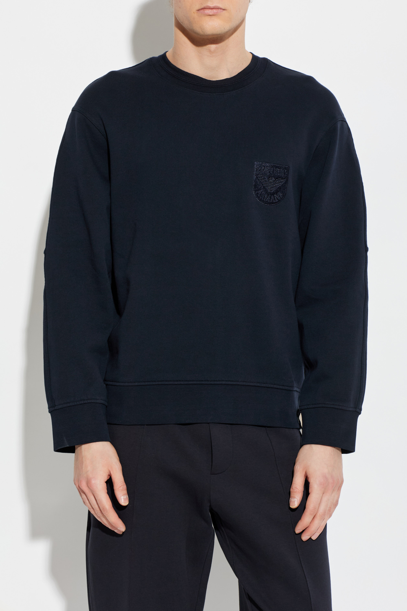 Emporio Armani Sweatshirt with logo | Men's | Vitkac
